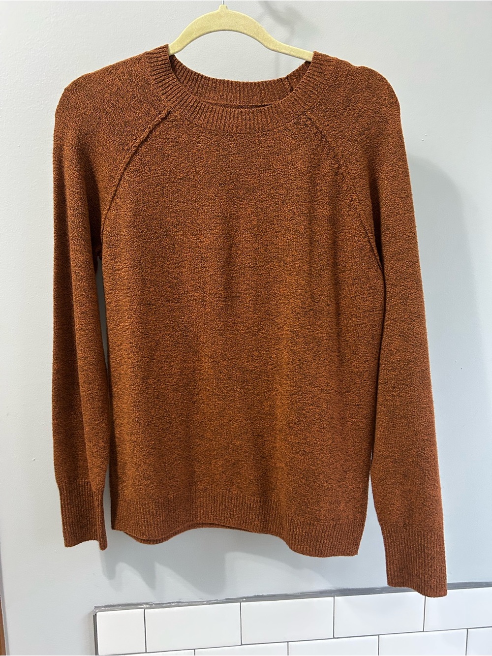 Women’s Sweater in Rust Brown